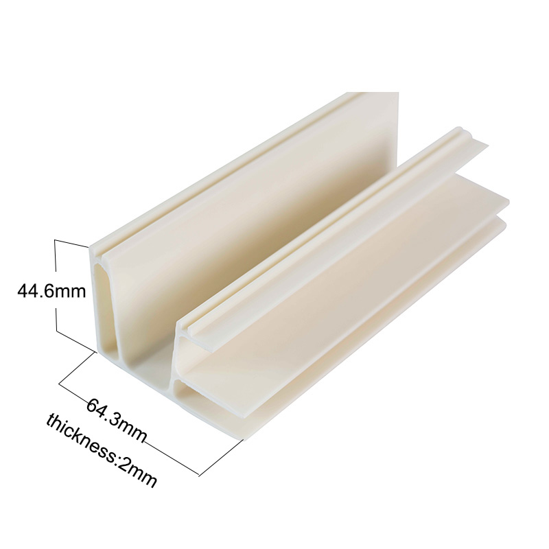 Non-standard Upravený pvc profil závod pvc profil dodavatel pvc profil v Číně