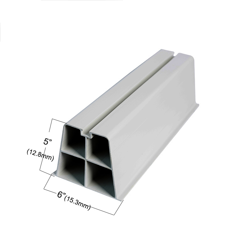 Anti-UV PVC plastový vytlačovací profil pro základnu klimatizace AC stojan pro stojan na zem a podlahu